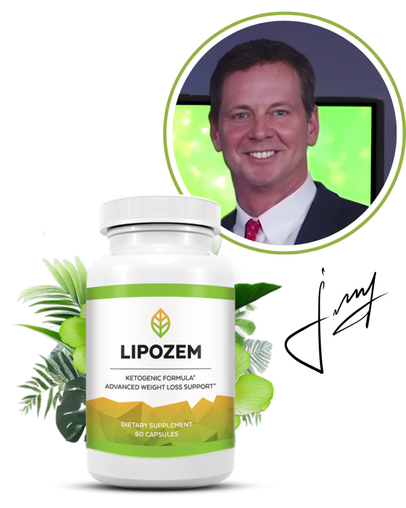 Lipozem weight loss supplement bottle with doctor endorsement.